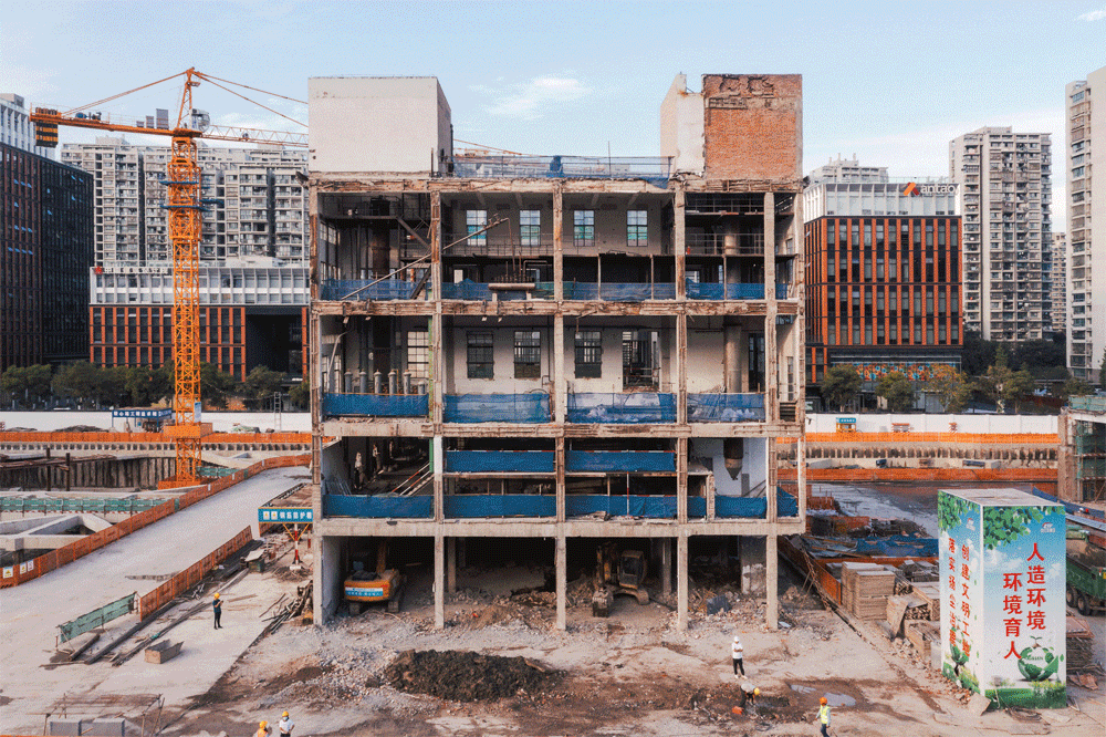 BIM建筑|金缮城市，生机街区：杭州LOFT49产业遗存更新 / 朱培栋-line+建筑事务所