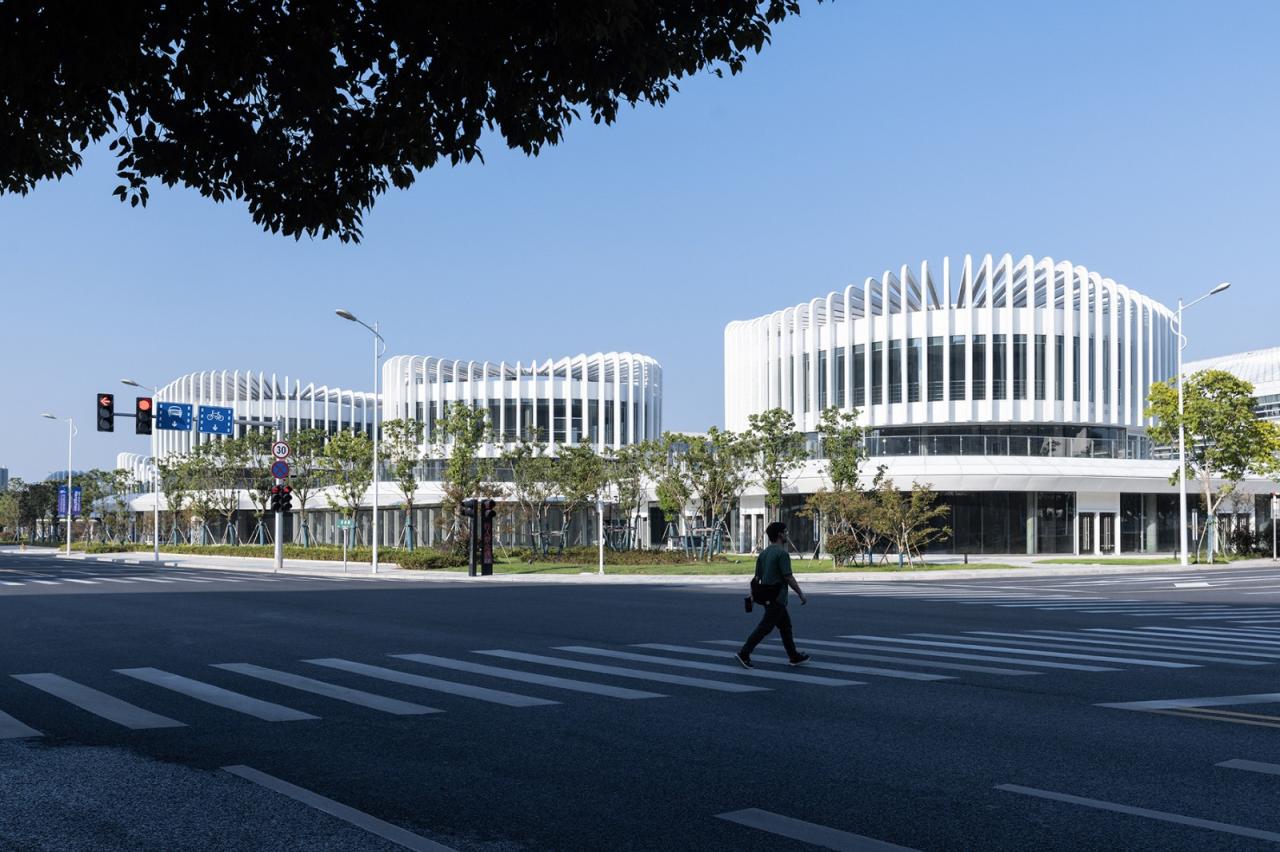 BIM建筑|兰花阁：九流渡滨河艺术街区 / UUA建筑师事务所