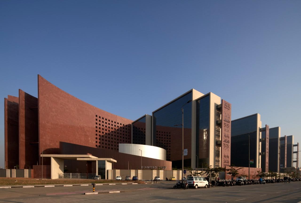 BIM建筑|Surat 钻石交易所 / Morphogenesis