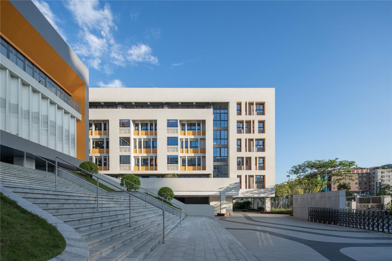 BIM建筑|深圳市坪山区科源实验学校 / 申都设计