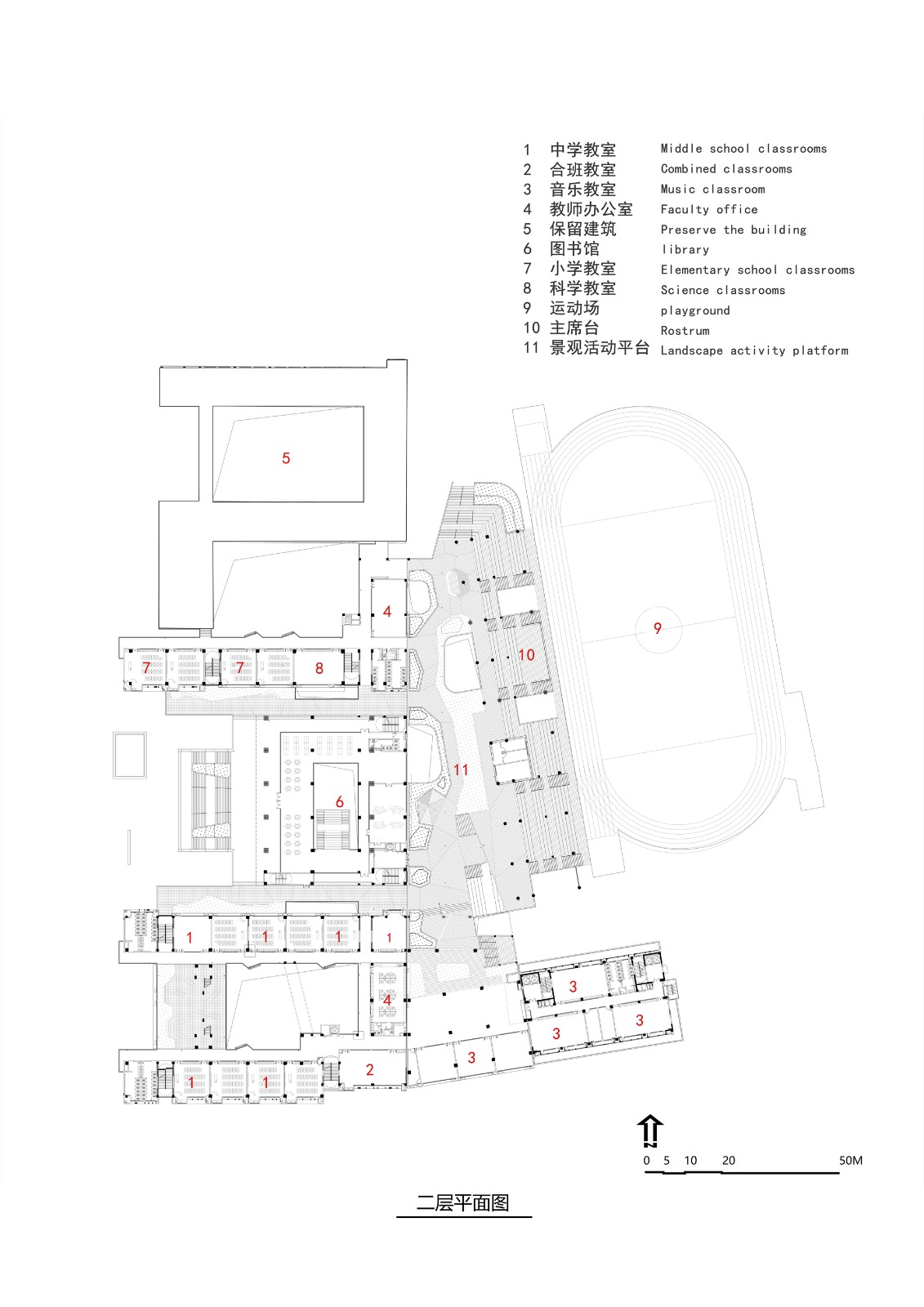 BIM建筑|深圳市坪山区科源实验学校 / 申都设计
