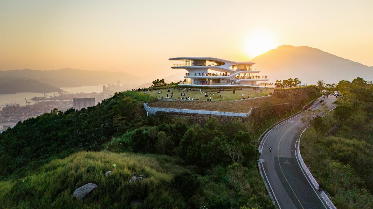 BIM建筑|孟凡浩深圳首作，山海新地标，盐田云海驿站 / line+建筑事务所