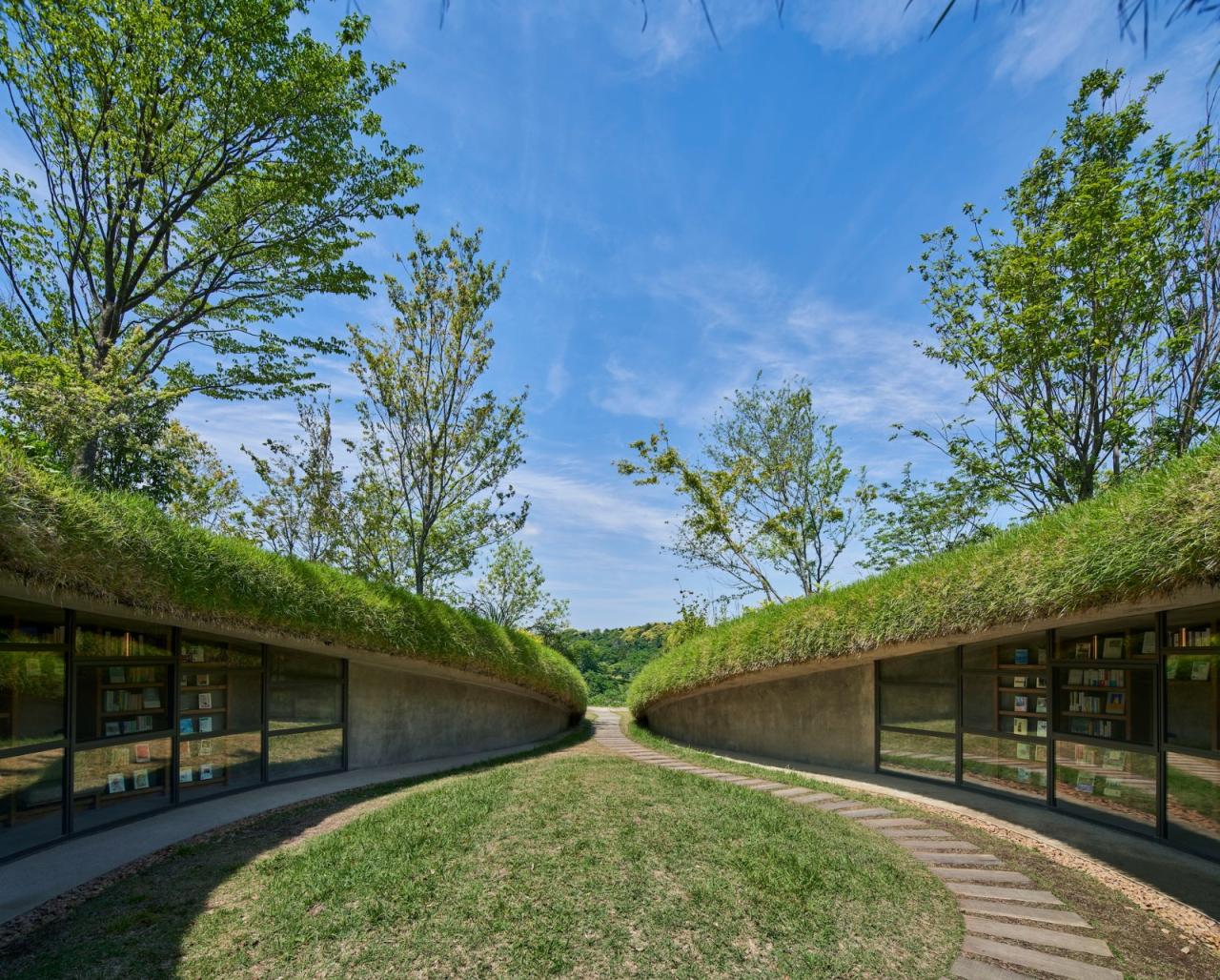 BIM建筑|晴天耕田雨天看书，农民的地球图书馆 / 中村拓志建筑事务所 & NAP