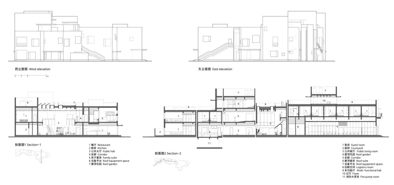 BIM建筑|湖州西坡劳岭良室 / 跳房子建筑工作室