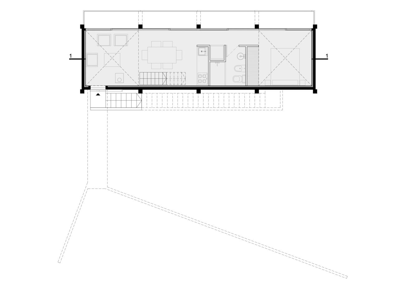 BIM建筑|高处之宅 / Agustín Berzero + Manuel Gonzalez Veglia (Tectum arquitectura)