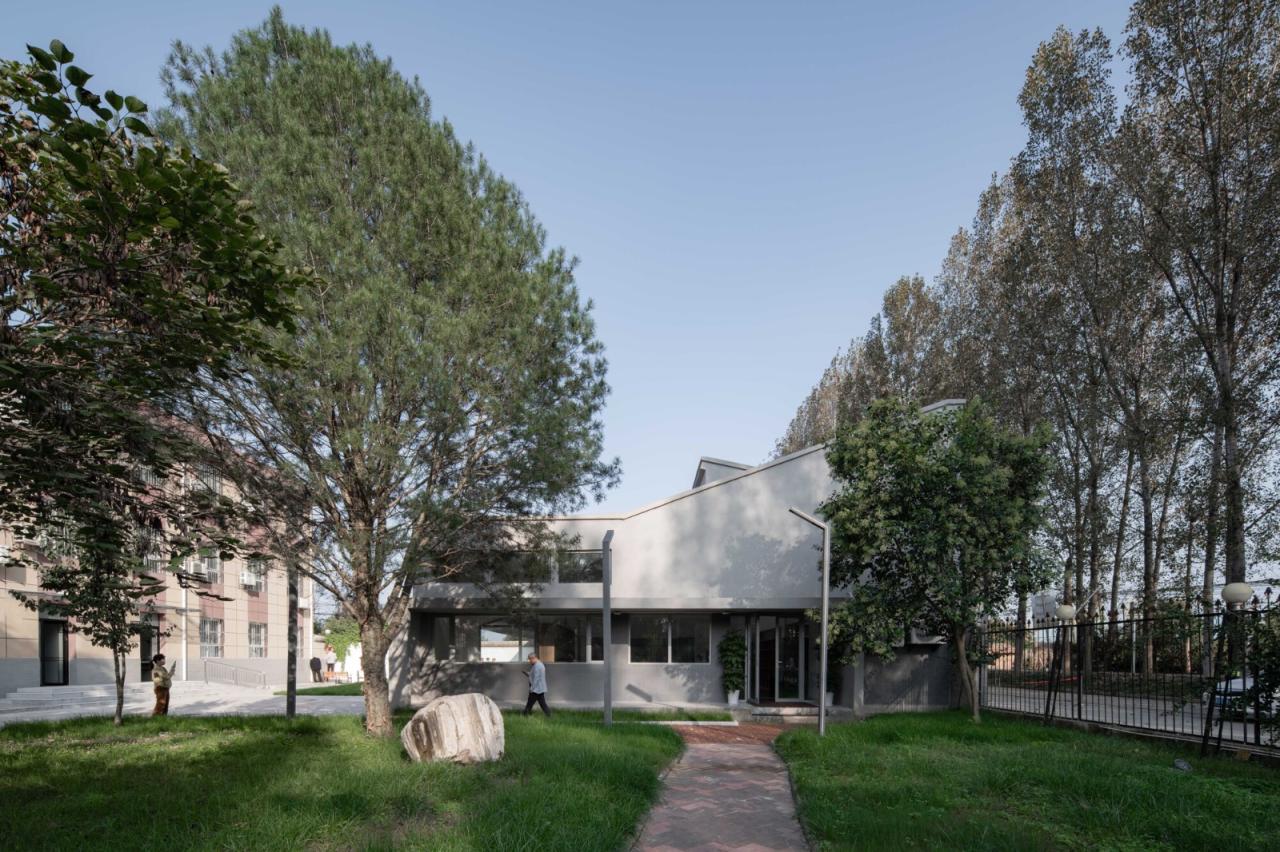 BIM建筑|陕西希望工程校园图书馆2.0 / 垣建筑