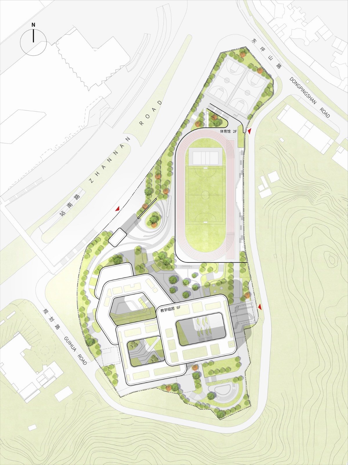 BIM建筑|厦门市金榜小学 / 厦门合立道工程设计一院 一致建筑工作室