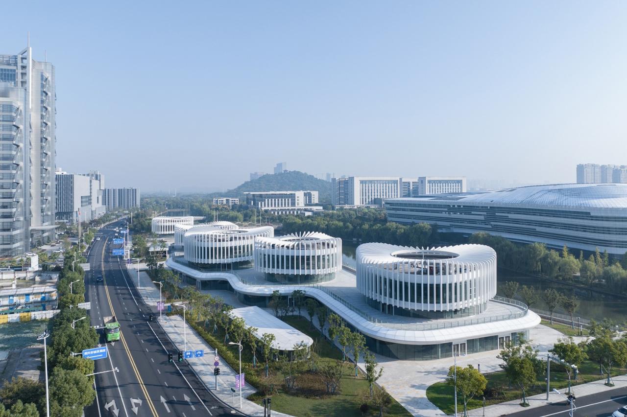 BIM建筑|兰花阁：九流渡滨河艺术街区 / UUA建筑师事务所