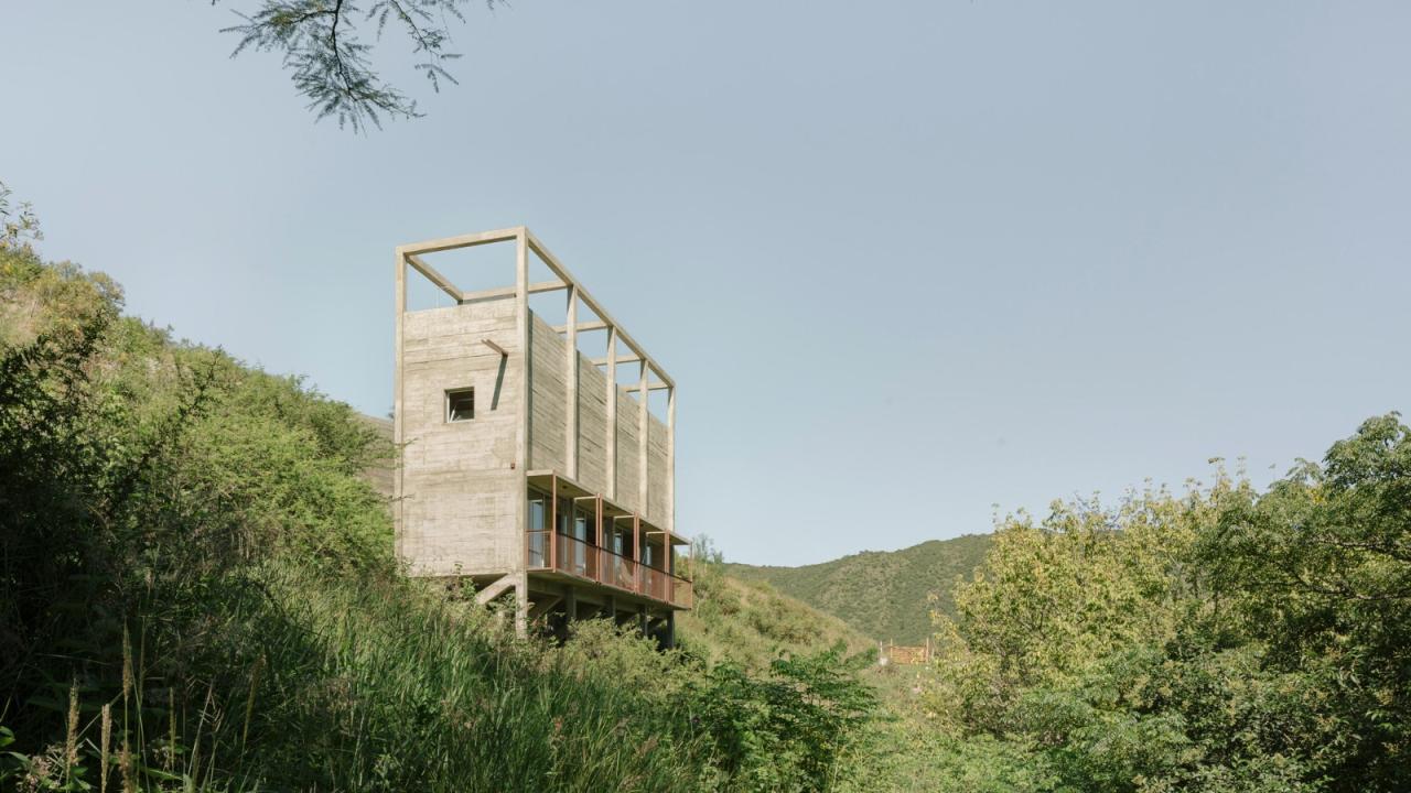 BIM建筑|高处之宅 / Agustín Berzero + Manuel Gonzalez Veglia (Tectum arquitectura)