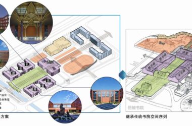 BIM建筑|神木中学项目 / 中科院建筑设计研究院有限公司-BIM建筑网