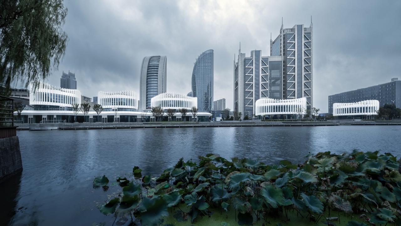 BIM建筑|兰花阁：九流渡滨河艺术街区 / UUA建筑师事务所