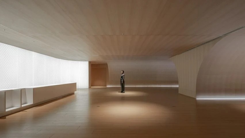 BIM建筑|Wutopia设计地下博物馆混凝土屋顶