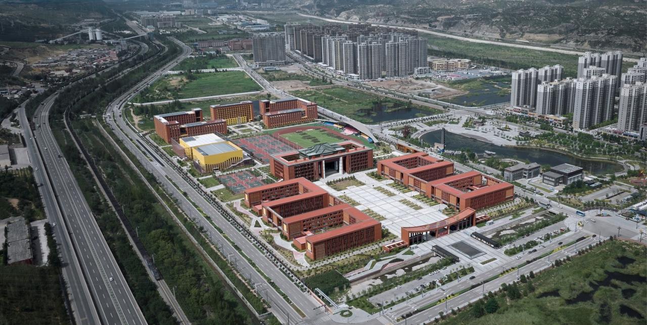 BIM建筑|神木中学项目 / 中科院建筑设计研究院有限公司