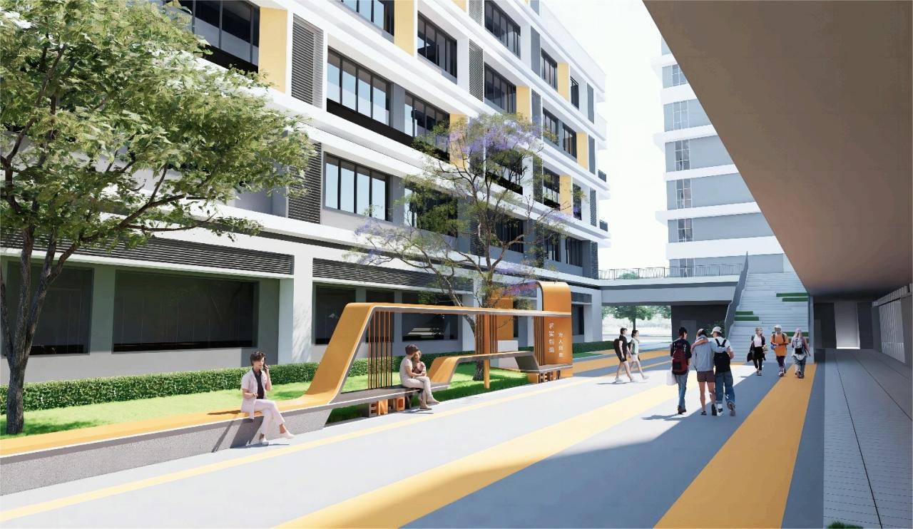 BIM建筑|绿色生态校园：华东师范大学附属顺德美的学校（二期）/ 睿住天元