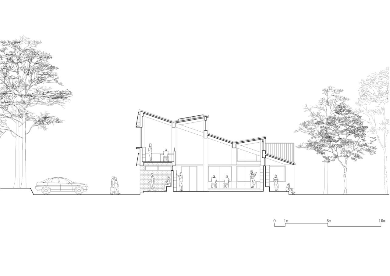 BIM建筑|陕西希望工程校园图书馆2.0 / 垣建筑