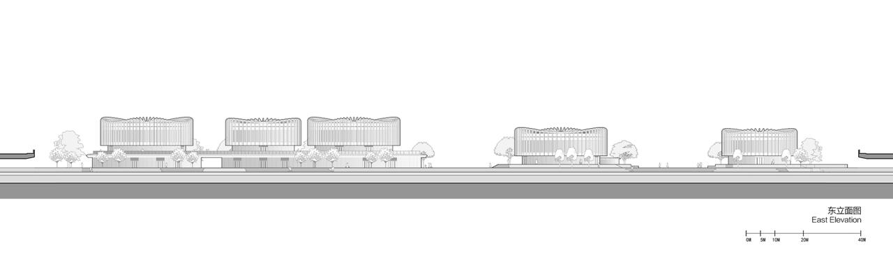 BIM建筑|兰花阁：九流渡滨河艺术街区 / UUA建筑师事务所