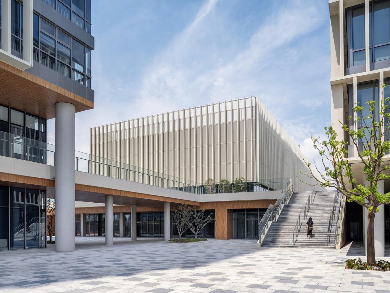 BIM建筑|苏州荟同学校 / Perkins Eastman