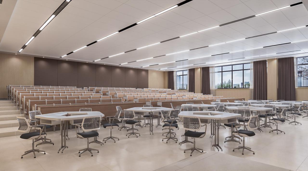 BIM建筑|绿色生态校园：华东师范大学附属顺德美的学校（二期）/ 睿住天元