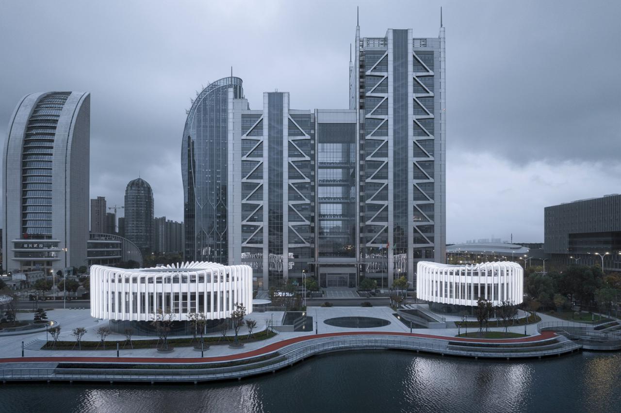 BIM建筑|兰花阁：九流渡滨河艺术街区 / UUA建筑师事务所