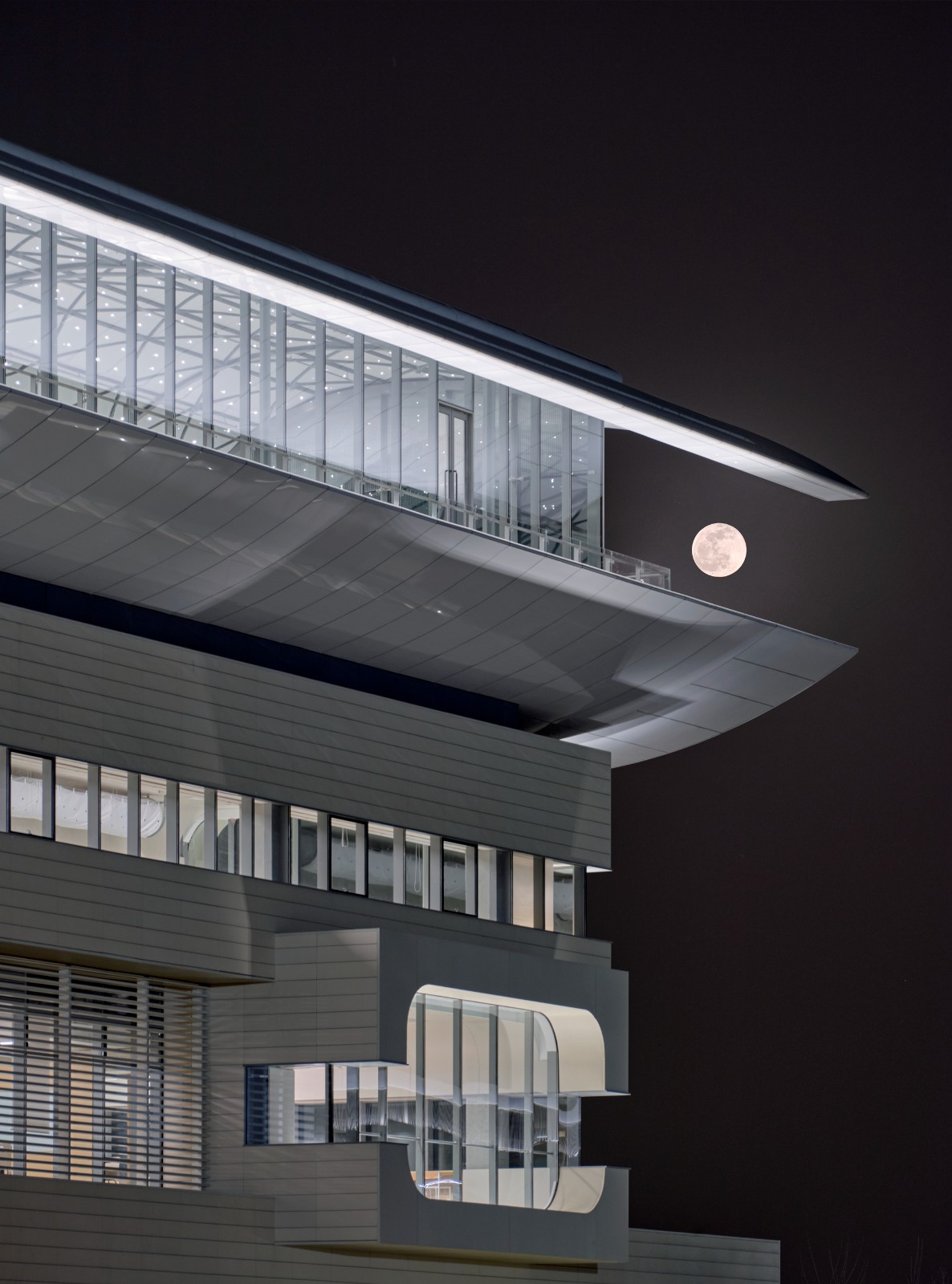 BIM建筑|中国民航大学宁河校区图书馆 / 同济原作工作室