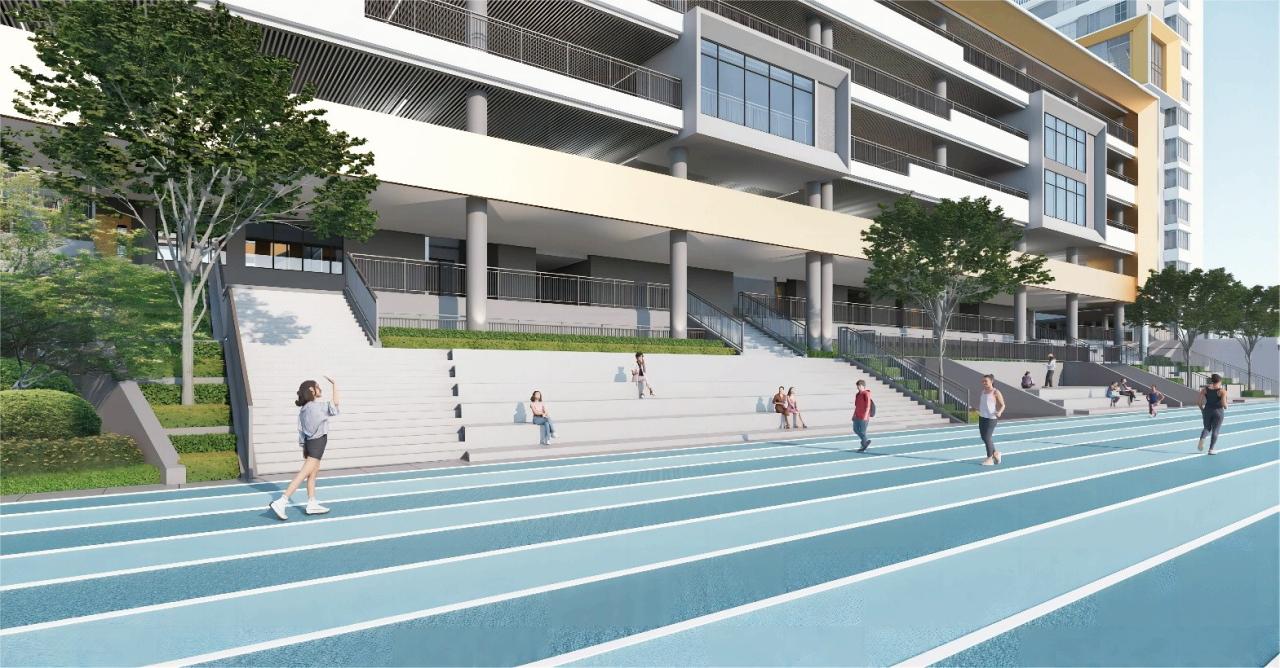 BIM建筑|绿色生态校园：华东师范大学附属顺德美的学校（二期）/ 睿住天元