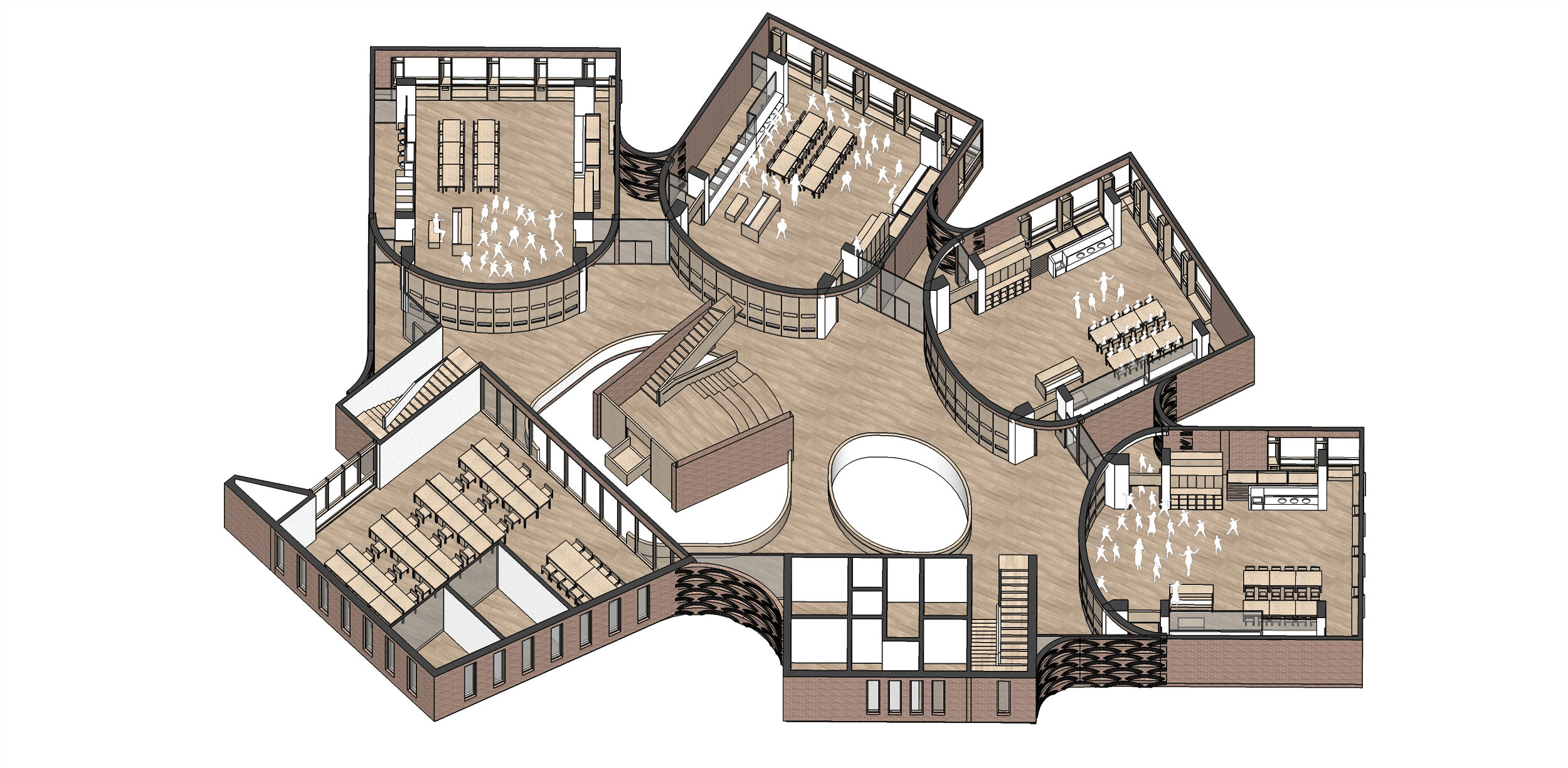 BIM建筑|可开放幼儿园，北京 / 非常建筑