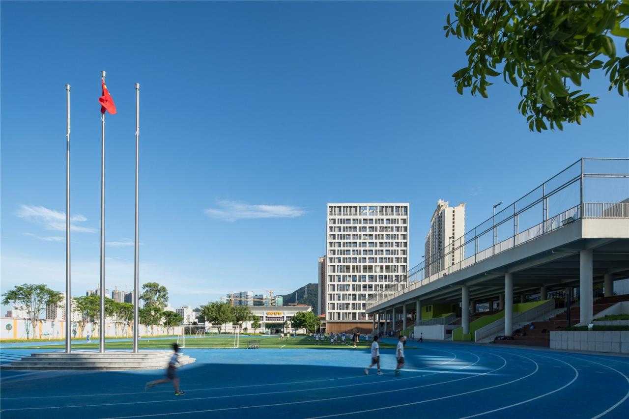 BIM建筑|深圳市坪山区科源实验学校 / 申都设计