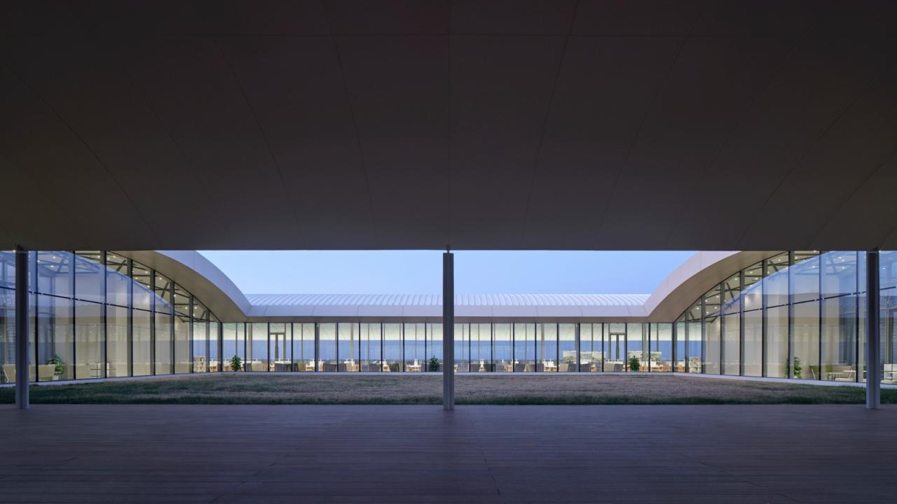 BIM建筑|中国民航大学宁河校区图书馆 / 同济原作工作室