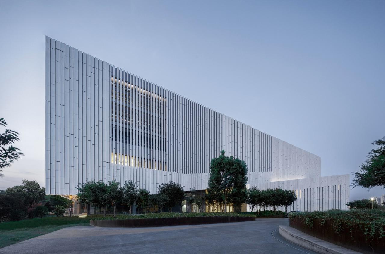 BIM建筑|上海嘉定区档案馆 / 华建集团上海建筑设计研究院