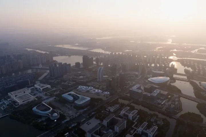 BIM建筑|兰花阁：九流渡滨河艺术街区 / UUA建筑师事务所