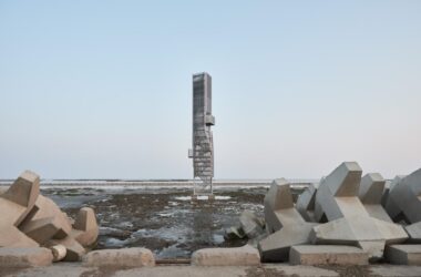 BIM建筑|扭转塔和螺旋站，上海海上的生态基础设施 / HCCH合尘建筑-BIM建筑网