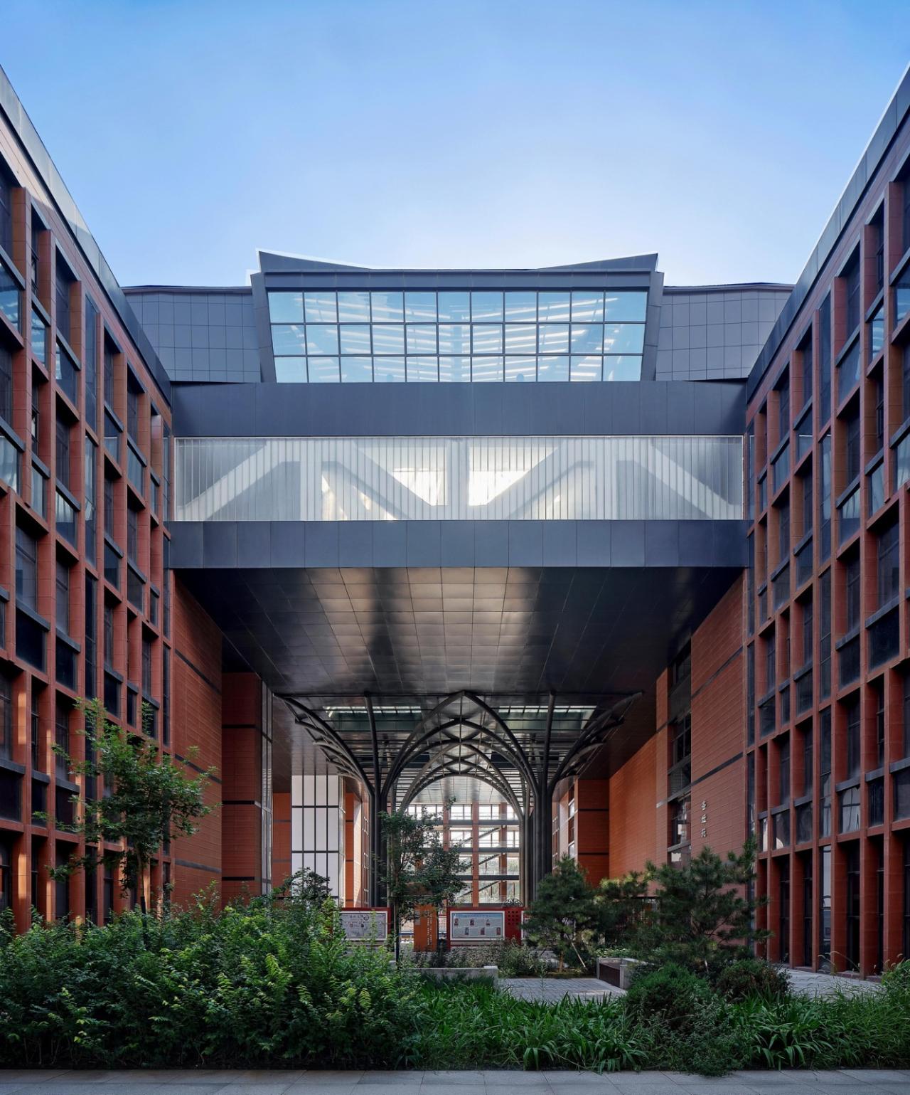 BIM建筑|神木中学项目 / 中科院建筑设计研究院有限公司