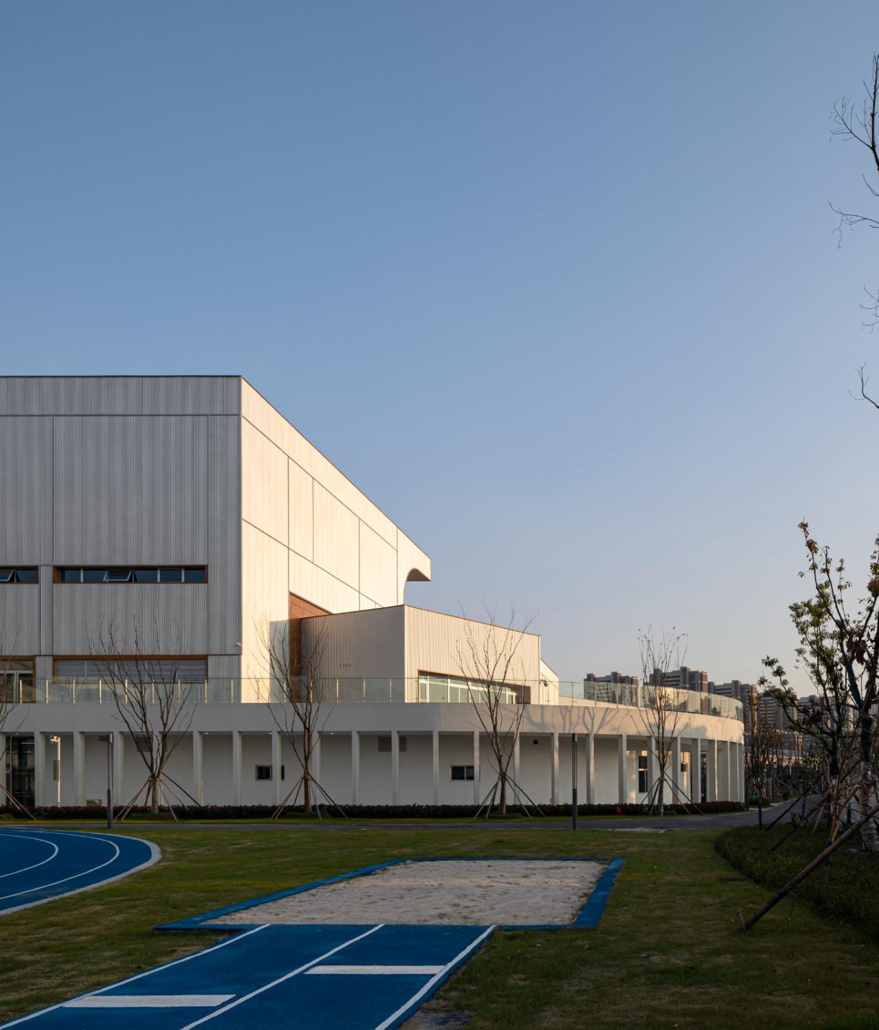 BIM建筑|南通市能达中学 / 九城都市建筑