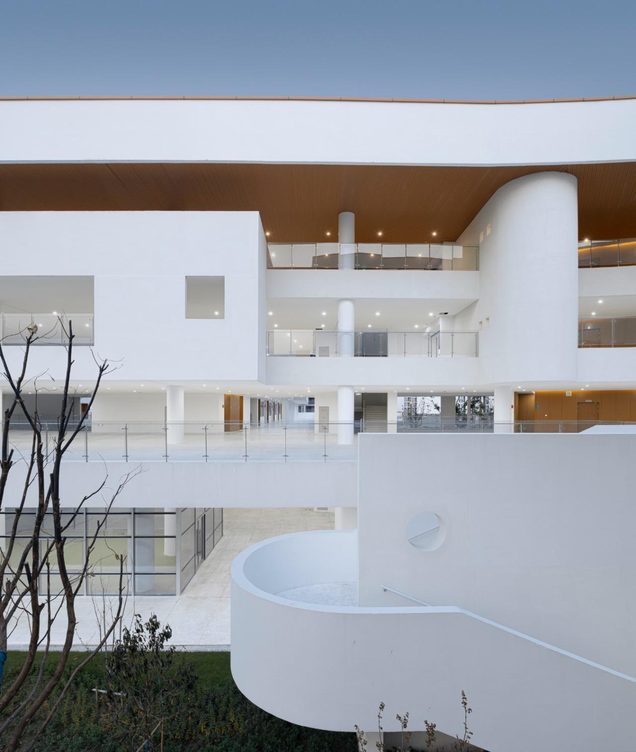 BIM建筑|南通市能达中学 / 九城都市建筑