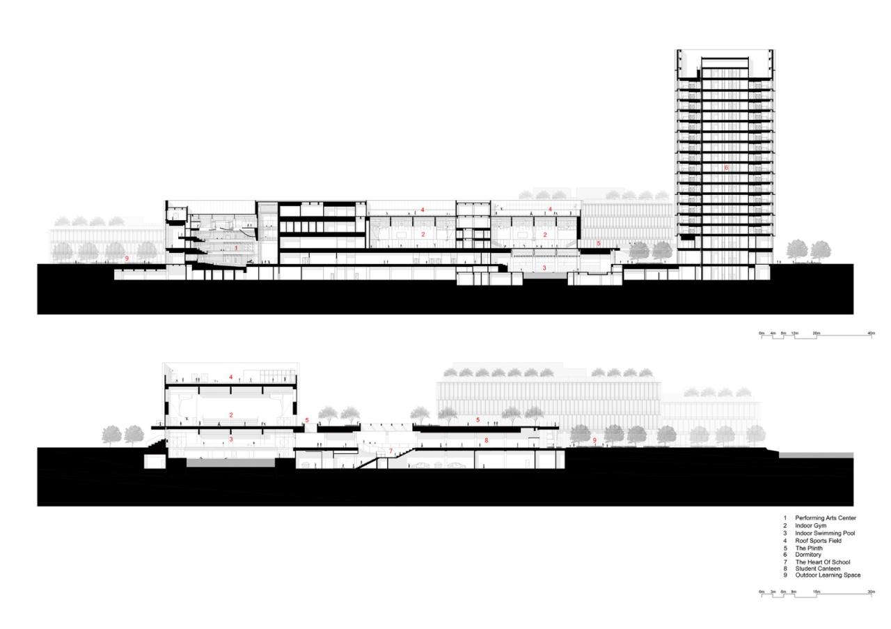BIM建筑|苏州荟同学校 / Perkins Eastman