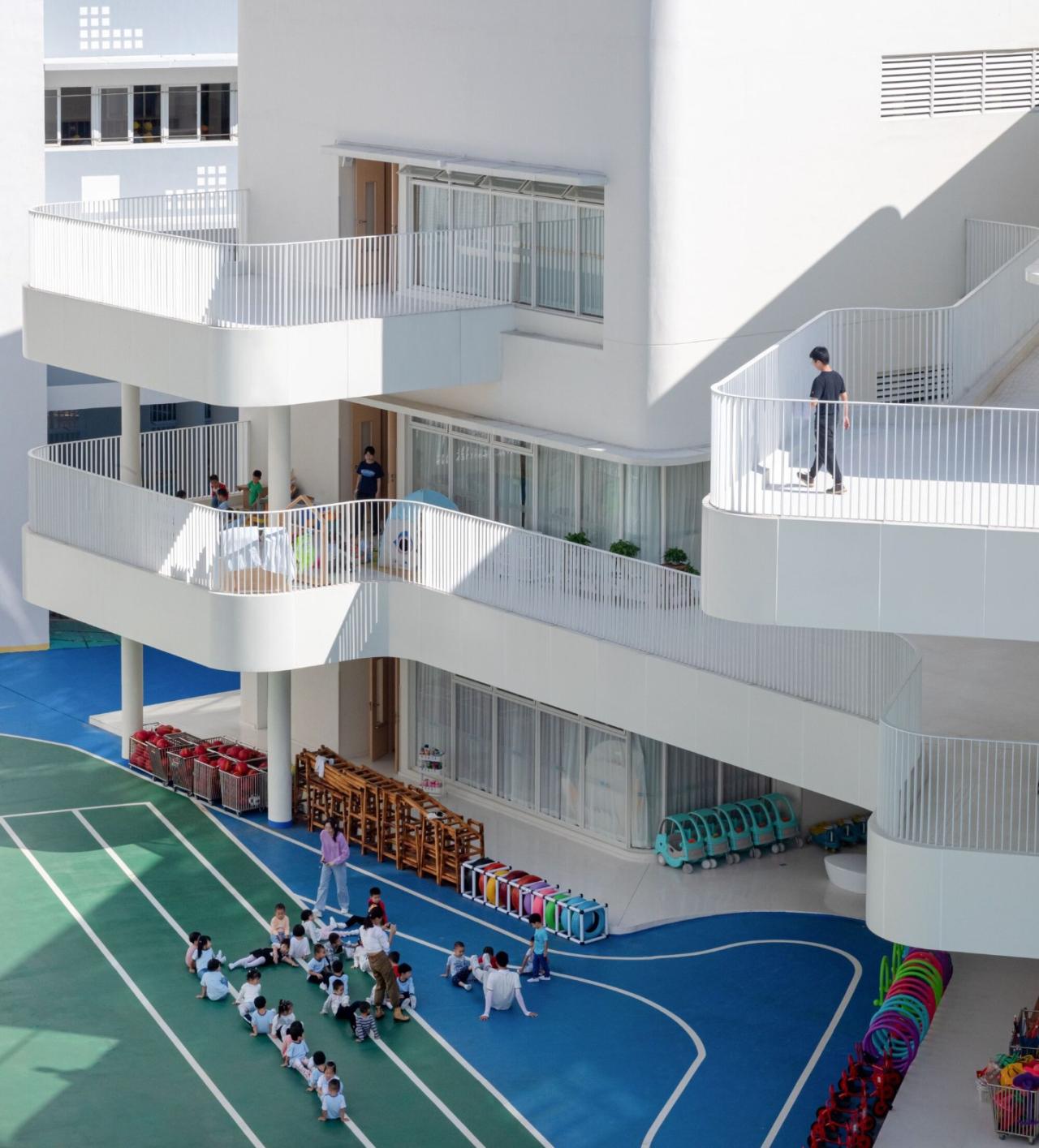 BIM建筑|深圳市第二幼儿园 / 徐昀超建筑工作室