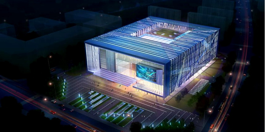 BIM建筑|神木新闻文化中心 / 中科院建筑设计研究院有限公司