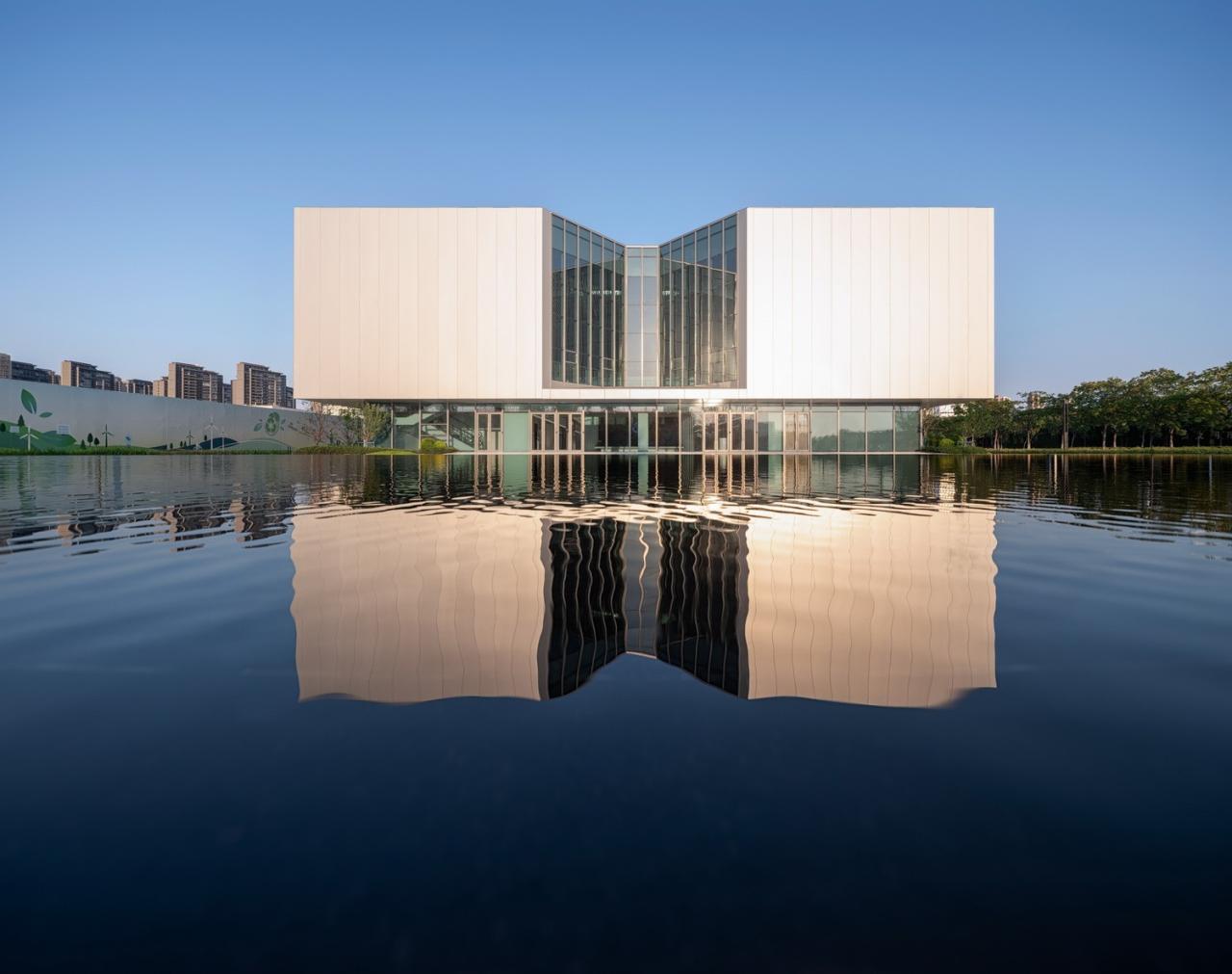 BIM建筑|中瑞生态城低碳技术创新促进中心 / 米丈建筑