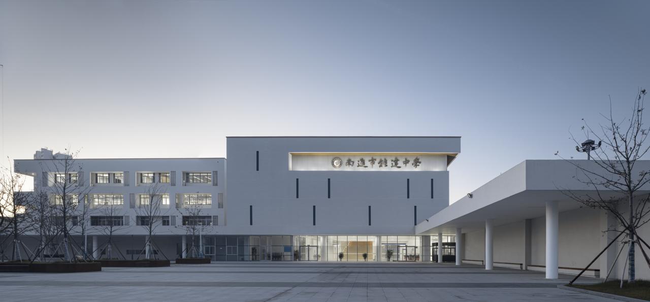 BIM建筑|南通市能达中学 / 九城都市建筑