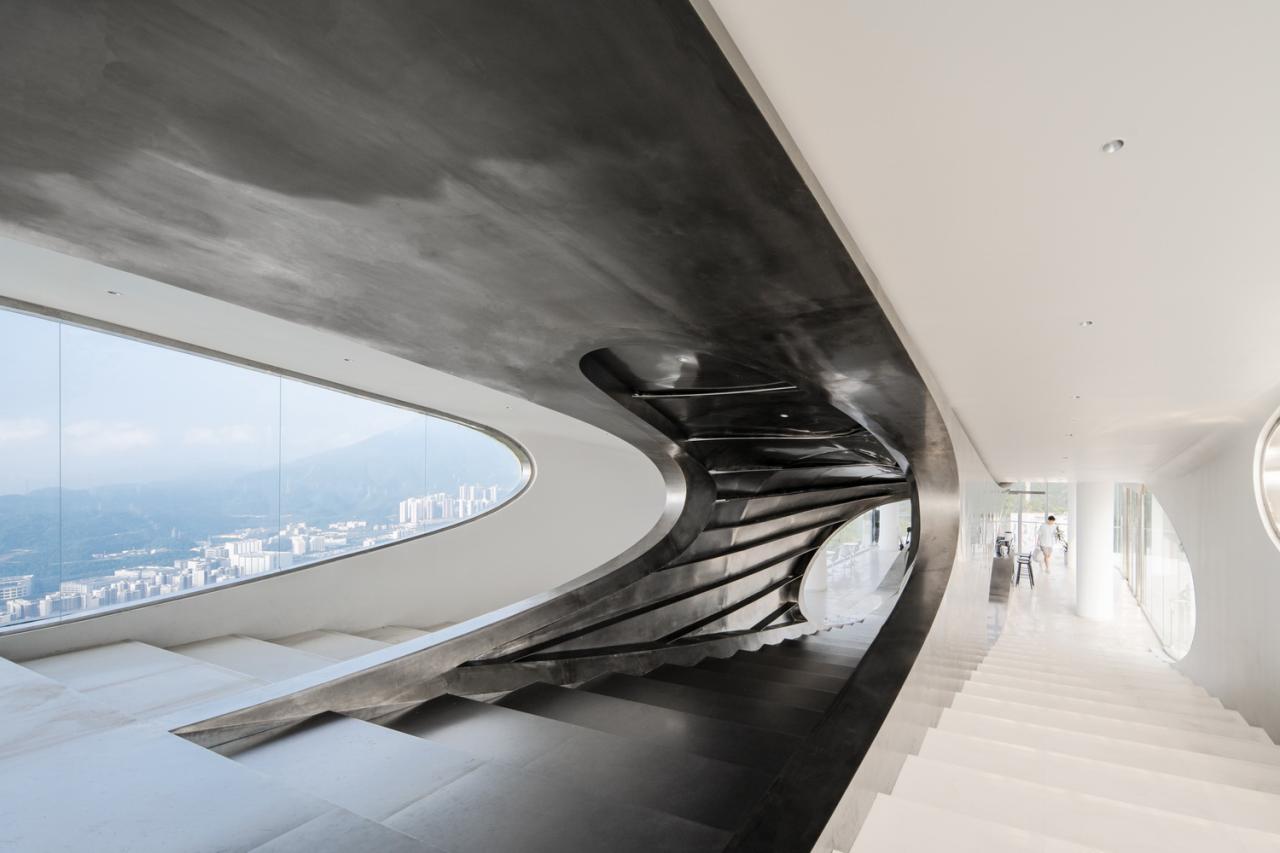 BIM建筑|孟凡浩深圳首作，山海新地标，盐田云海驿站 / line+建筑事务所