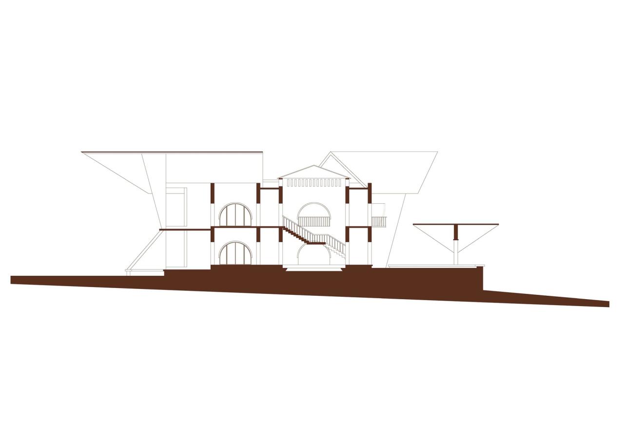 BIM建筑|山尘之宅 / Mahesh Naik