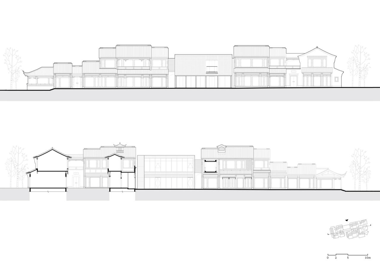 BIM建筑|祥符桥传统风貌街区：市井复兴与街区活化 / goa大象设计