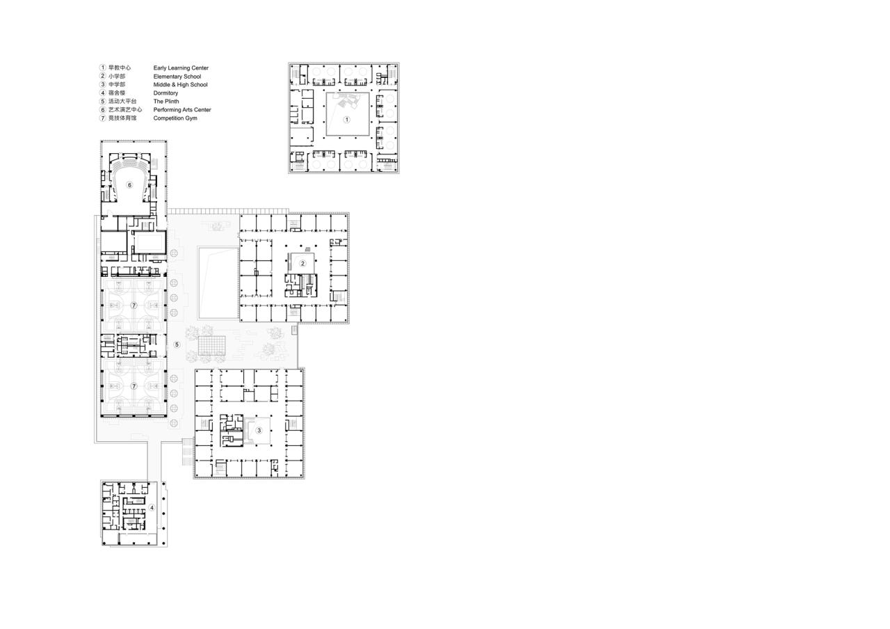 BIM建筑|苏州荟同学校 / Perkins Eastman