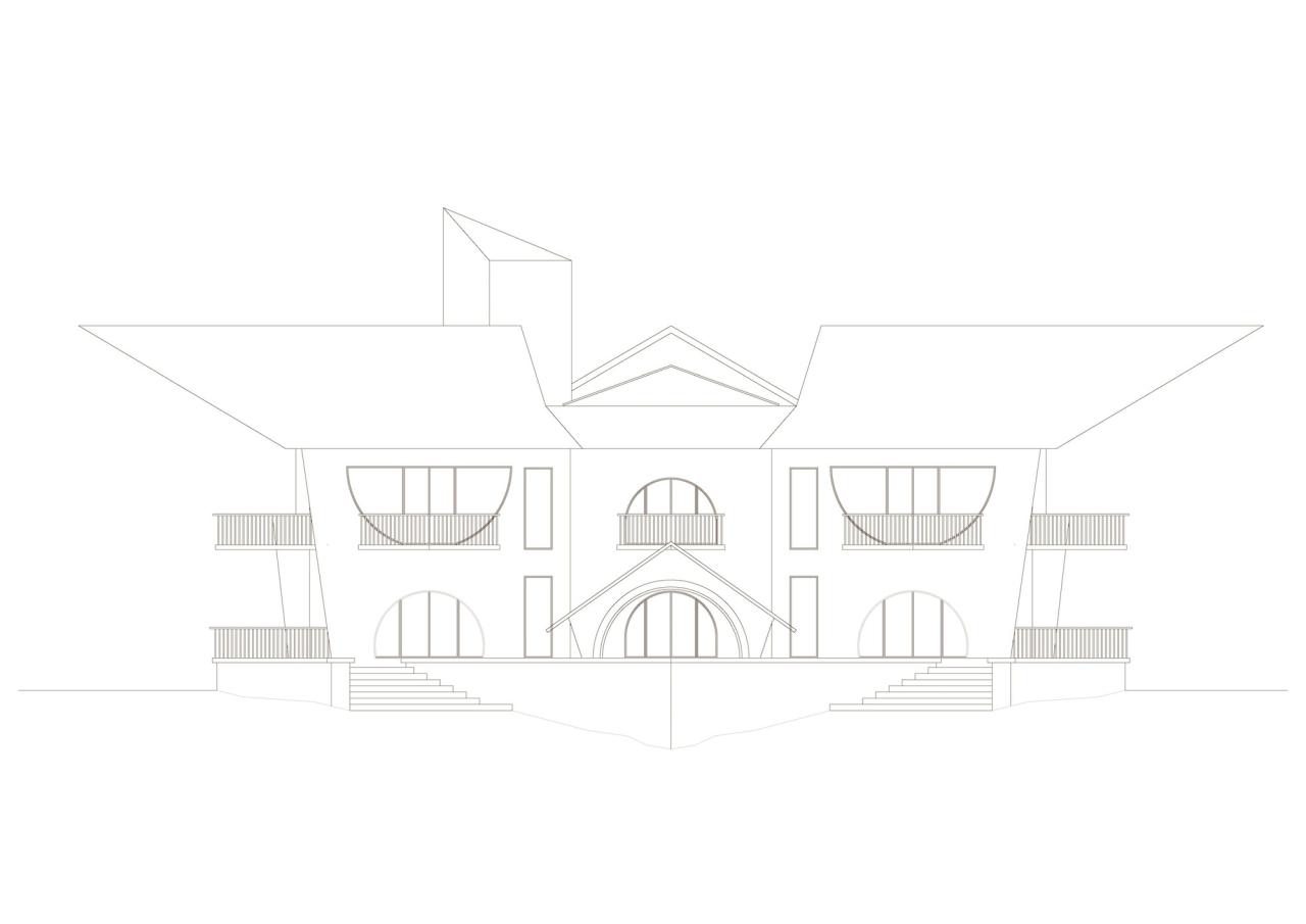 BIM建筑|山尘之宅 / Mahesh Naik