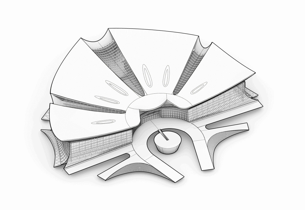 BIM建筑|南沙国际金融论坛（IFF）永久会址 / 同济大学建筑设计研究院