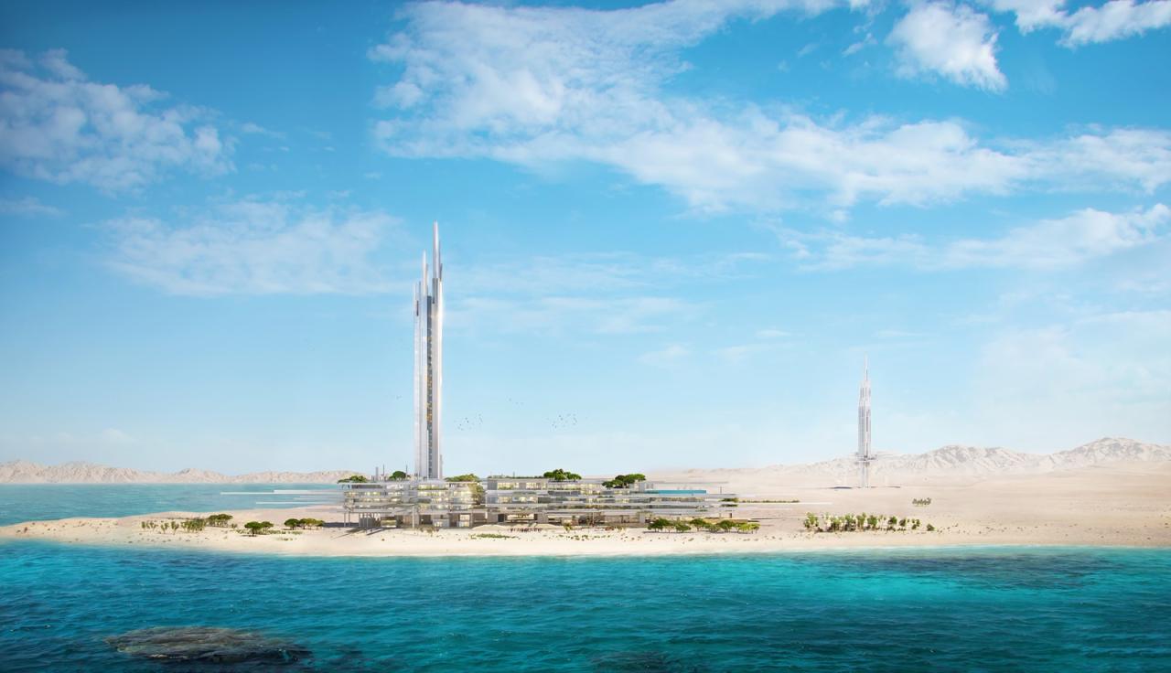 BIM建筑|未来豪华海滨度假胜地 —— Epicon / 10 Design