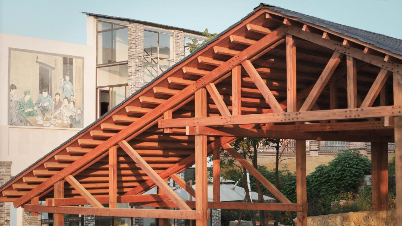 BIM建筑|东阳村木构实践 / 繁星建筑工作室