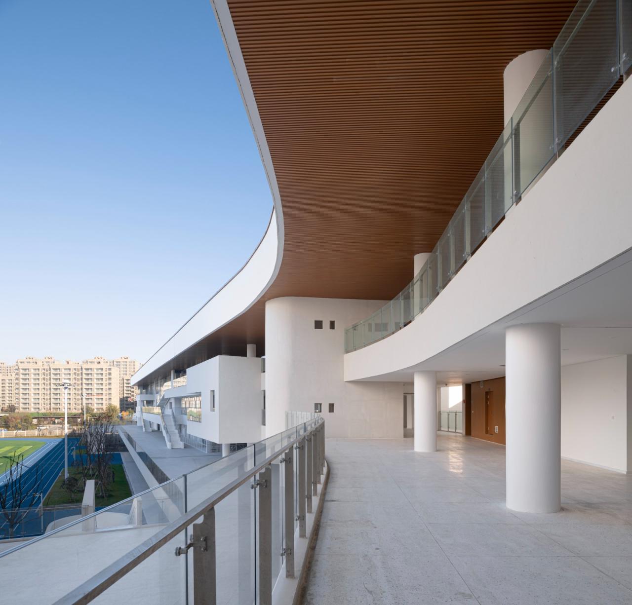 BIM建筑|南通市能达中学 / 九城都市建筑