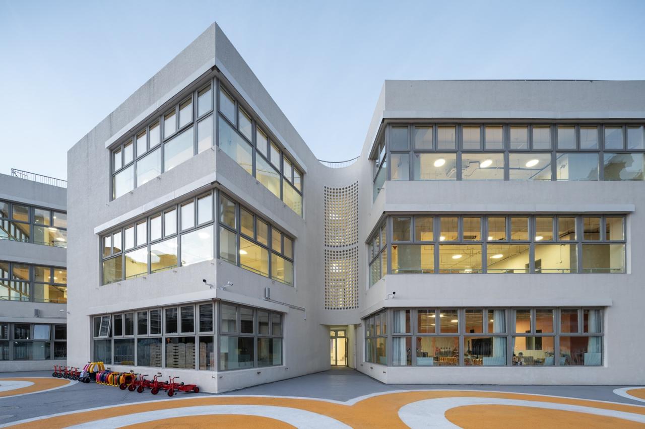 BIM建筑|可开放幼儿园，北京 / 非常建筑