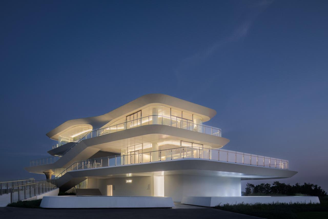 BIM建筑|孟凡浩深圳首作，山海新地标，盐田云海驿站 / line+建筑事务所